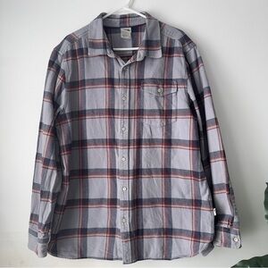 The north face plaid button down shirt